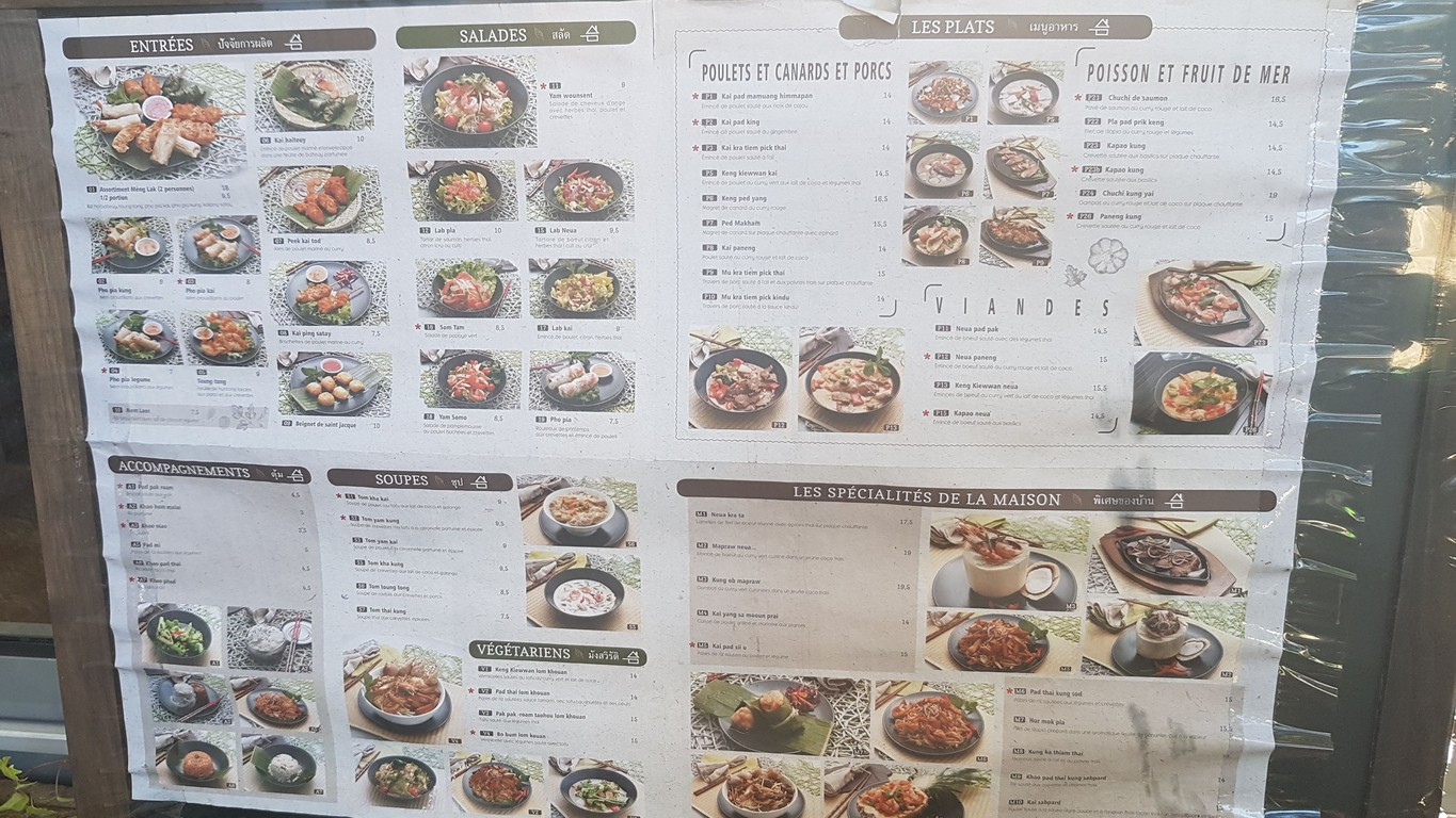 Menglak bistrot thai menu 2