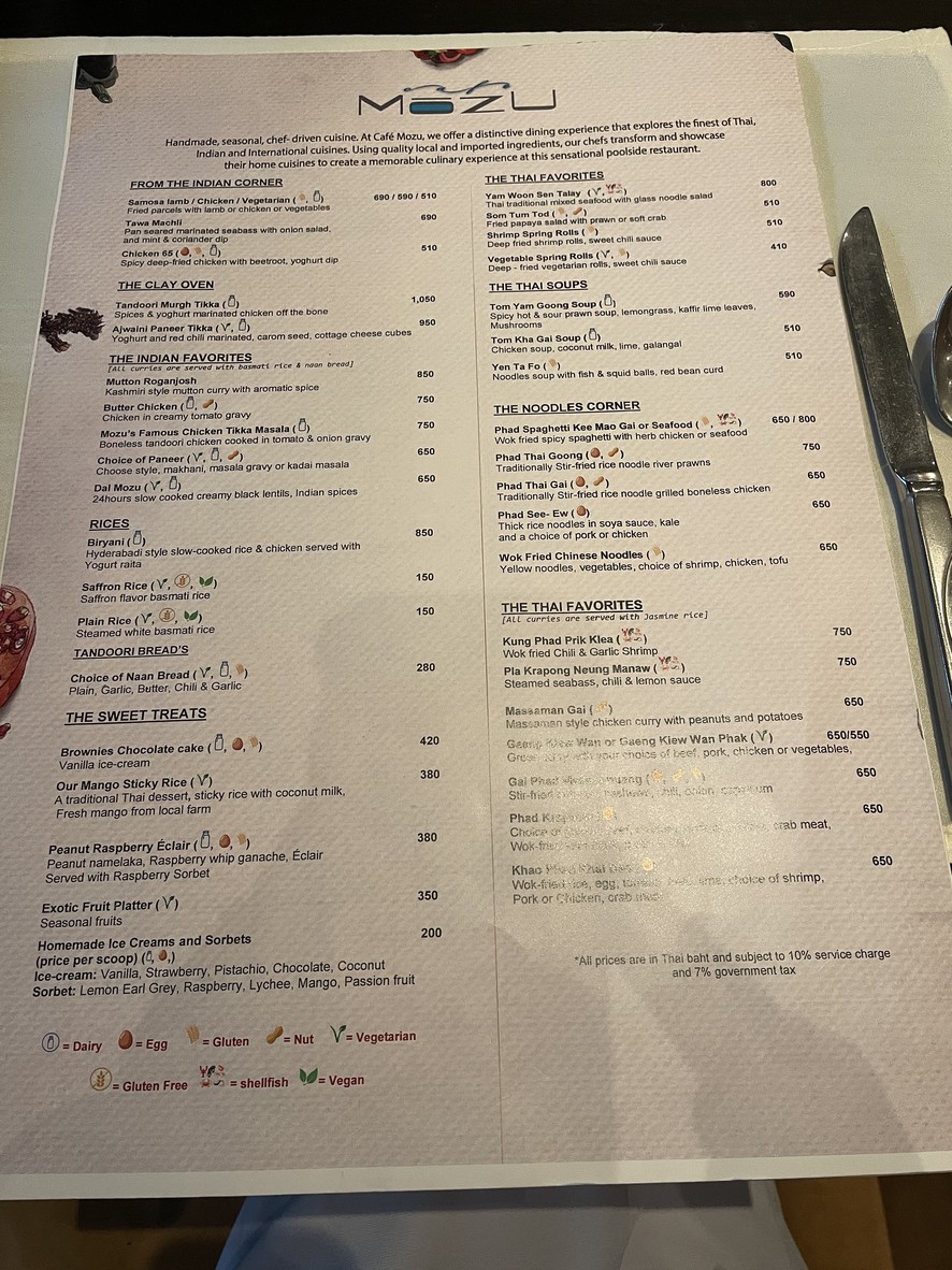 Café Mozu menu 2