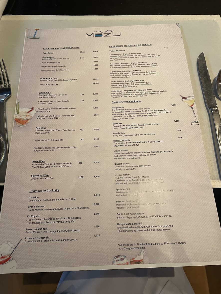 Café Mozu menu 4