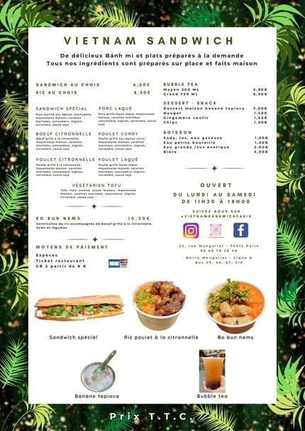 Vietnam Sandwich