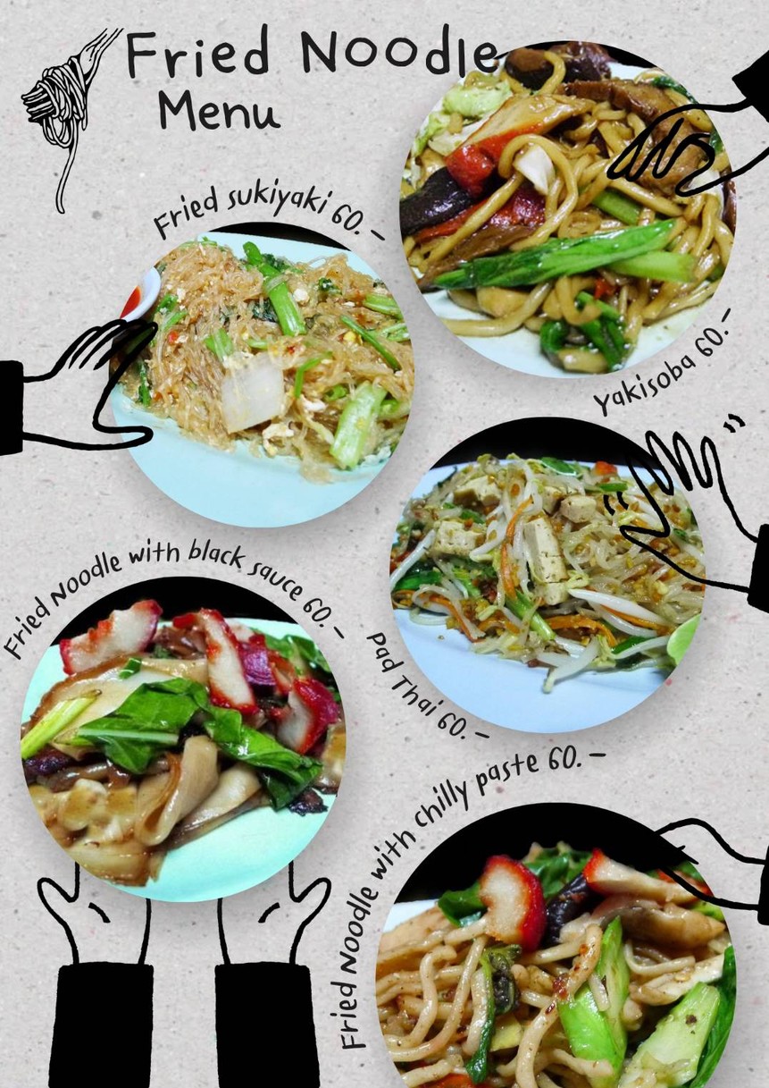 VeggieJ Ahan Jay Saphan Han menu 3