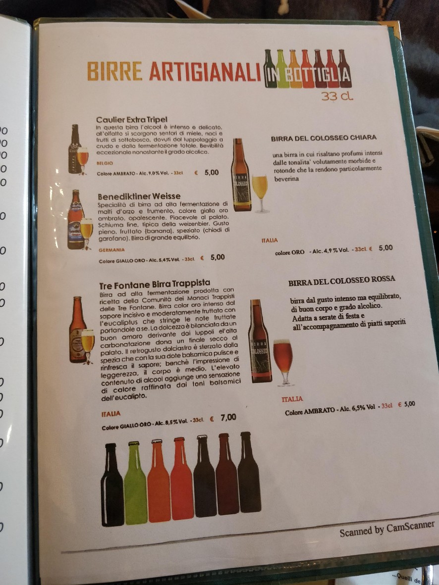 Trattoria Sapori Di Casa menu 7
