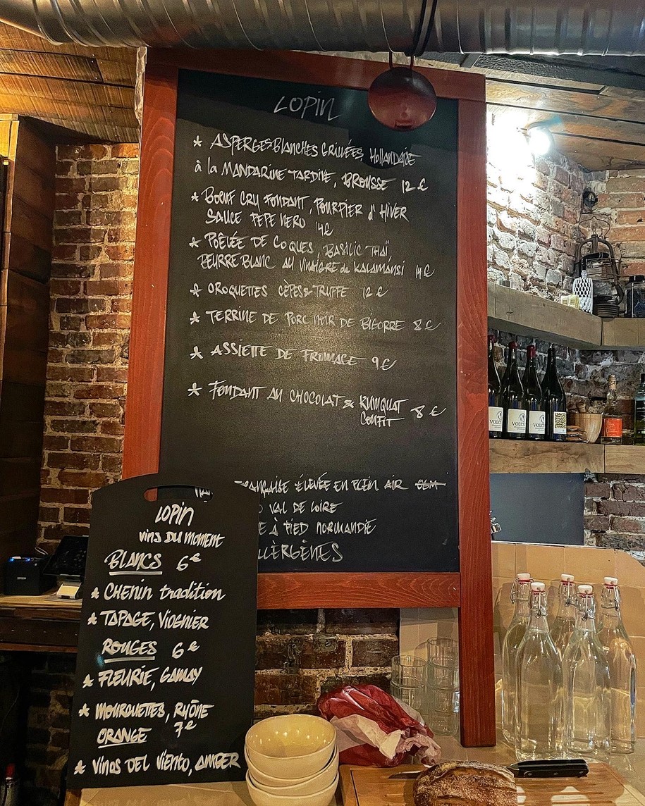 Lopin menu 2