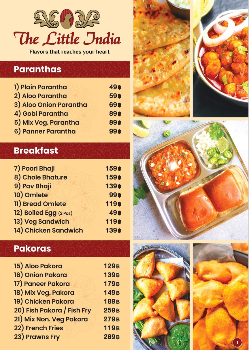 The LittleIndia 2- 印度菜 menu 1