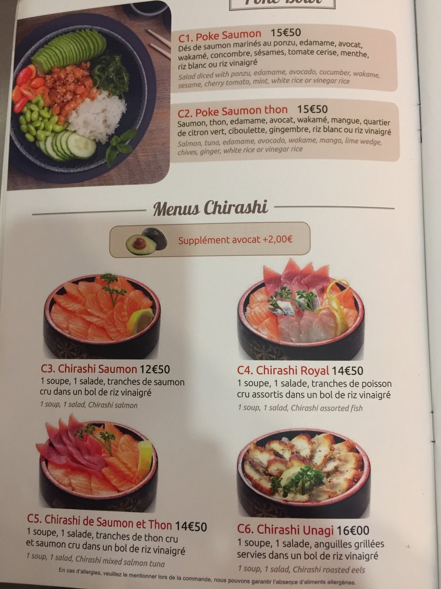 Oasie menu 7