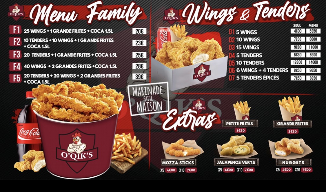 OQIKS menu 1