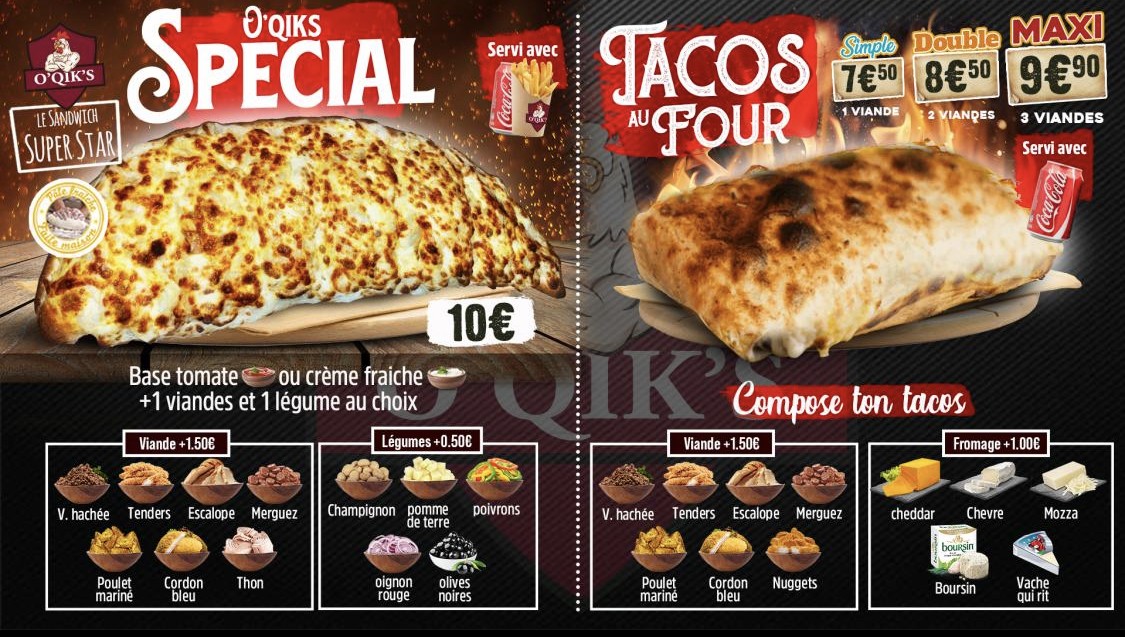 OQIKS menu 4