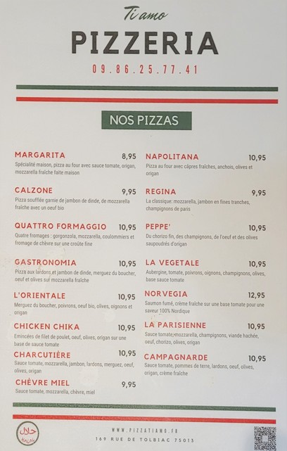 Ti Amo Pizza