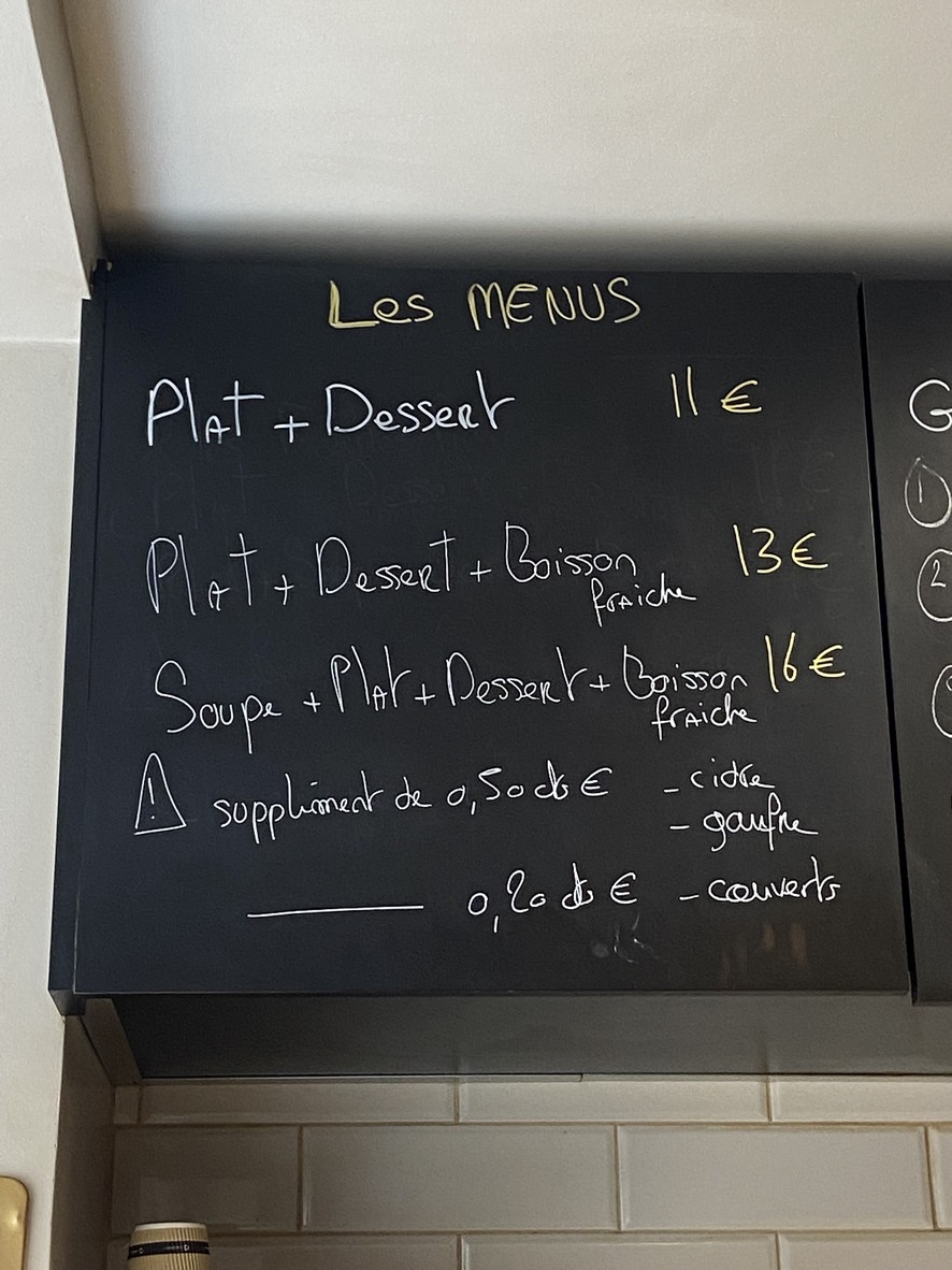 la crêperie menu 2