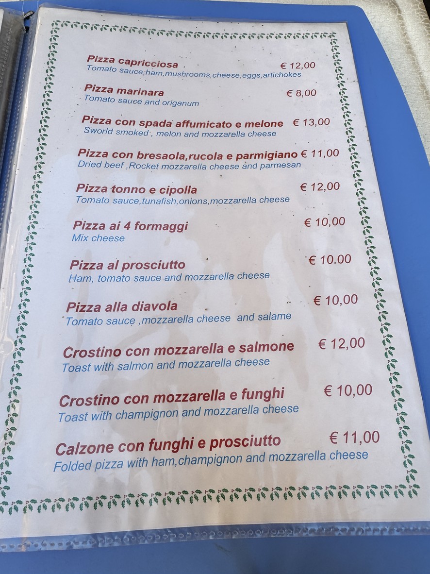 Ristorante Venerina menu 6