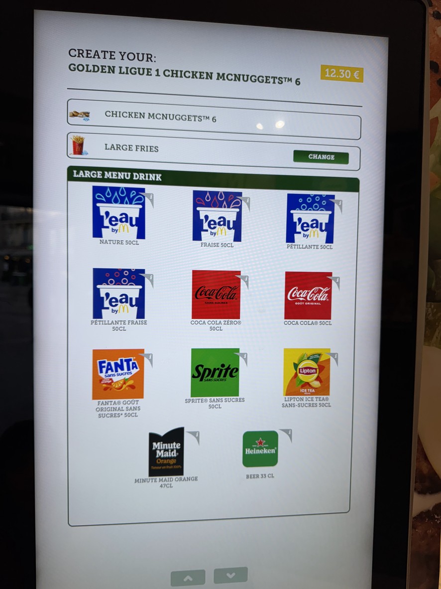 McDonald's menu 2