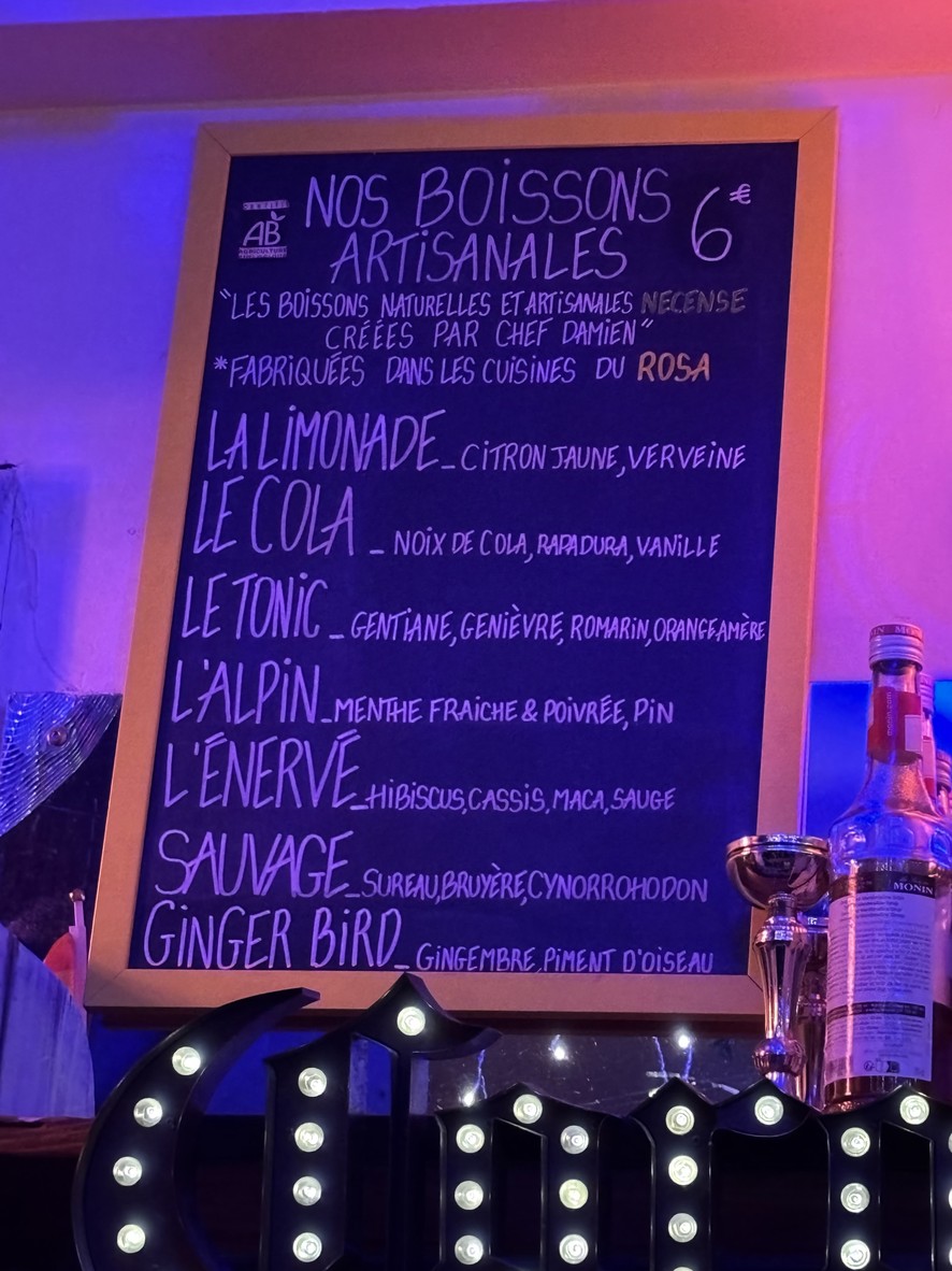 Rosa Bonheur Buttes Chaumont menu 2