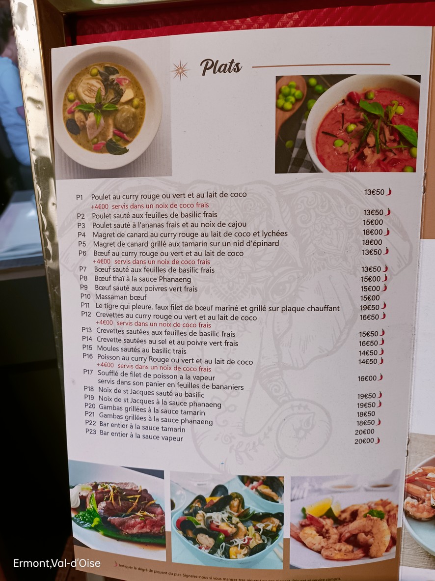Bleu basilic menu 3