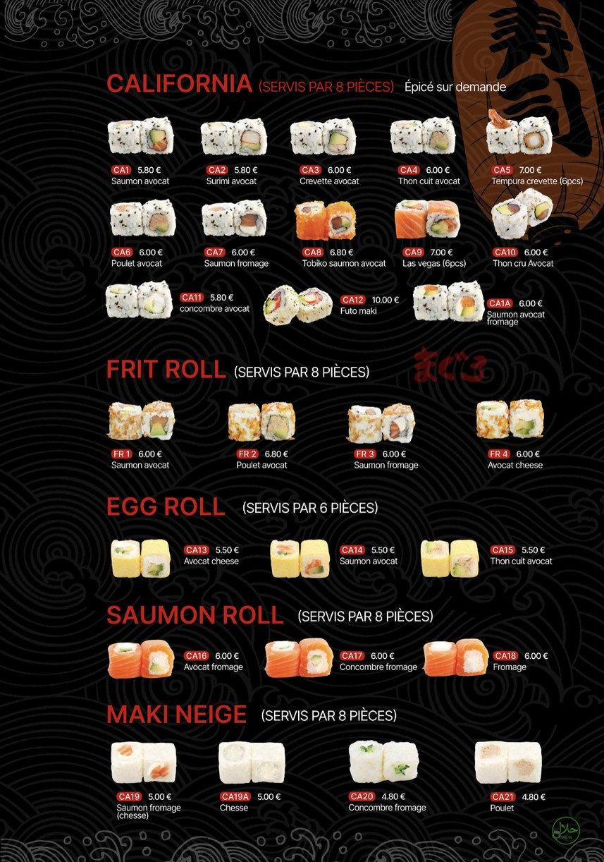 Sakura menu 7