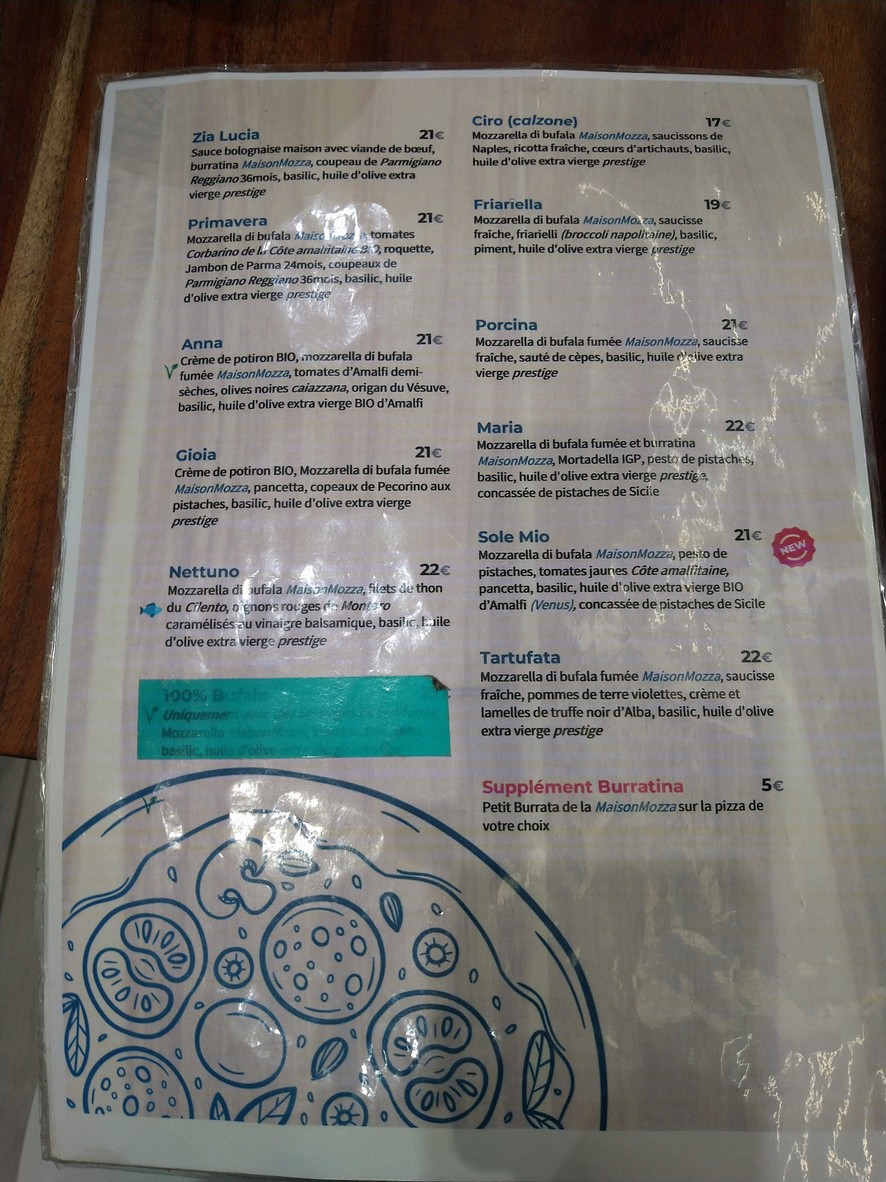 MaisonMozza Mozart menu 2