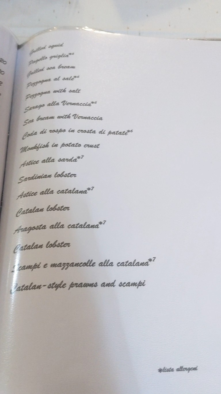 Canne al Vento menu 4
