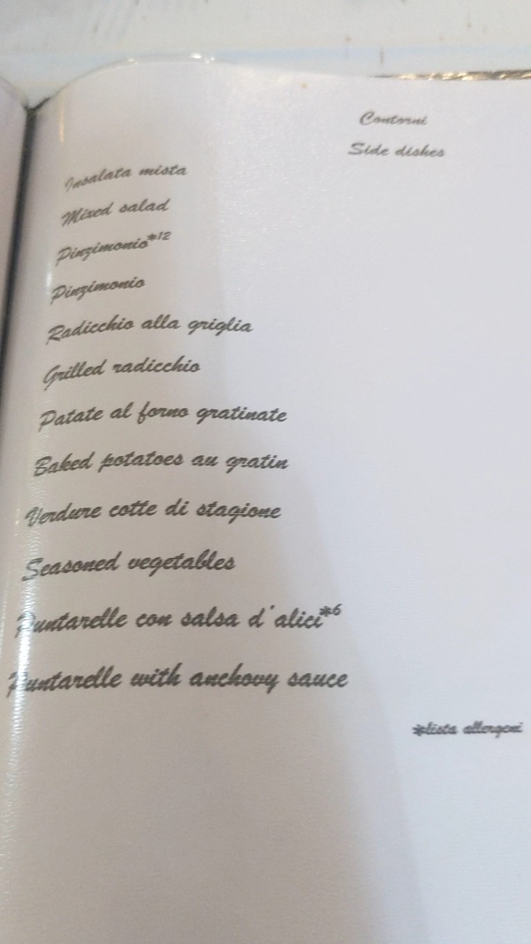 Canne al Vento menu 5