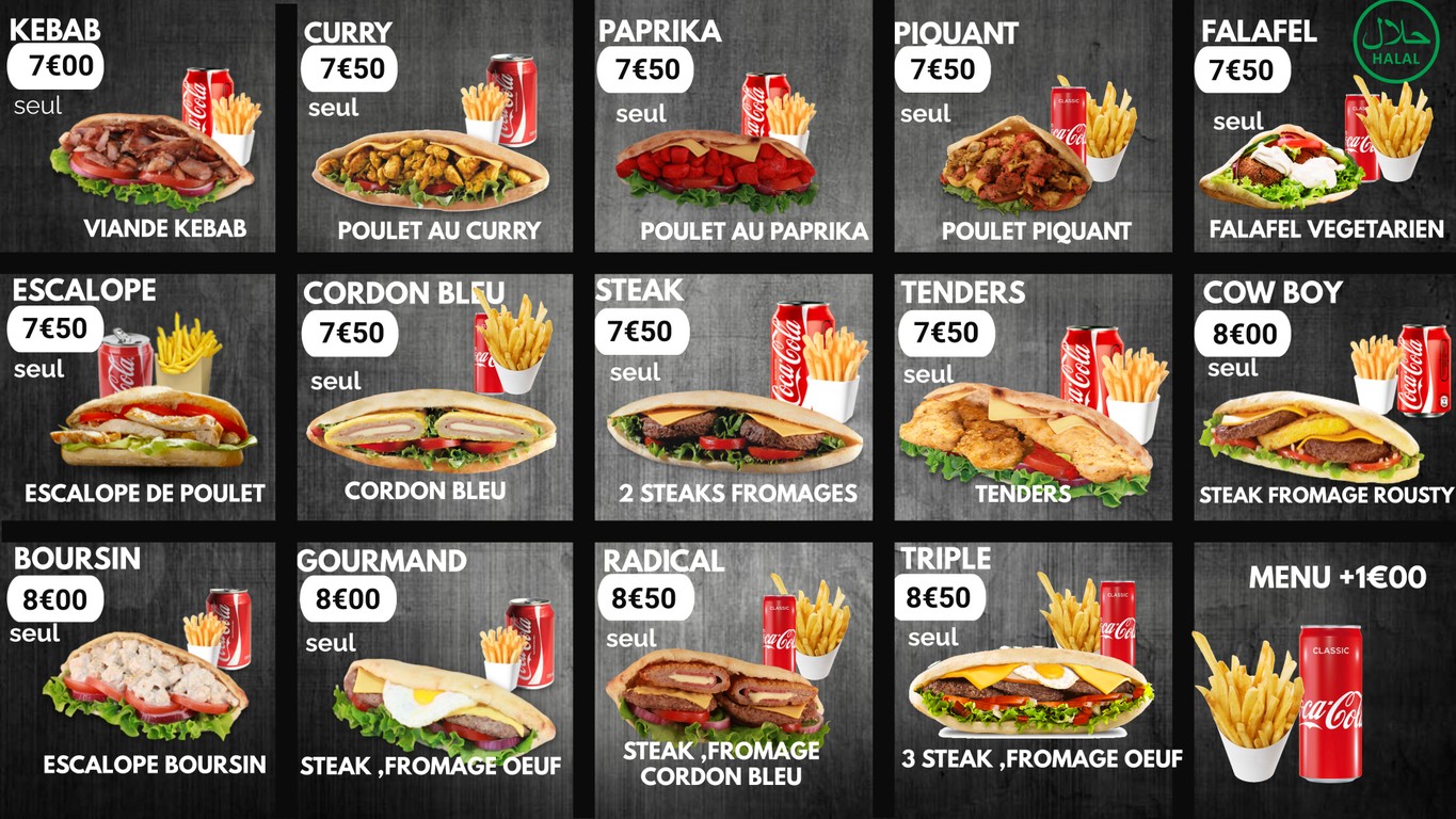 FAST N FOOD menu 3