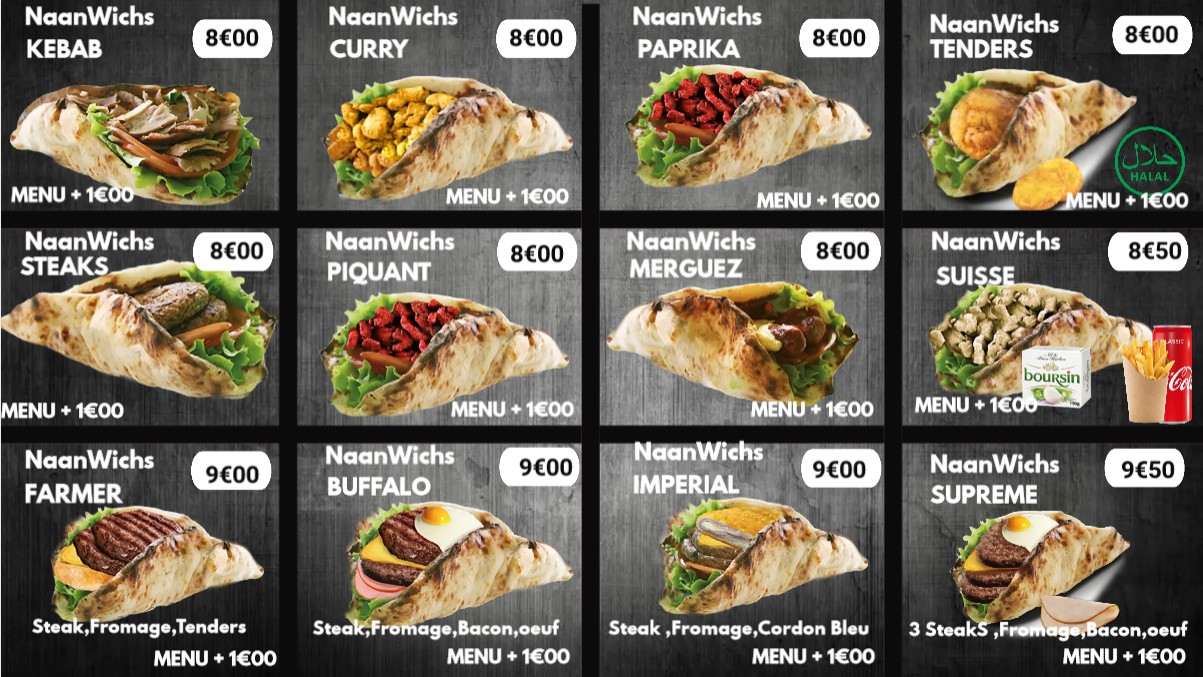 FAST N FOOD menu 4