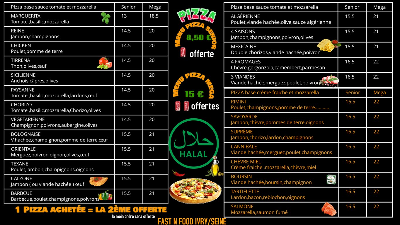 FAST N FOOD menu 5