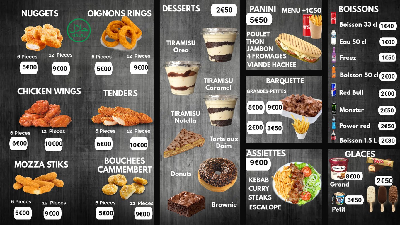 FAST N FOOD menu 6