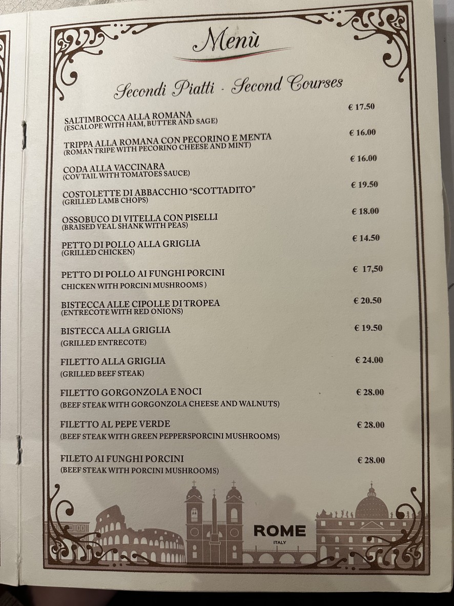 Ristorante "Al Viminale" menu 4