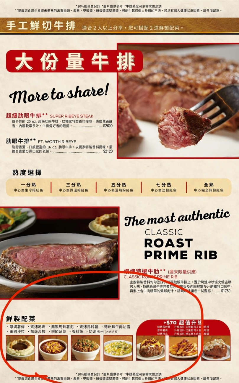 Dezhou Xian Qie Niupai Songgao Dian menu 1