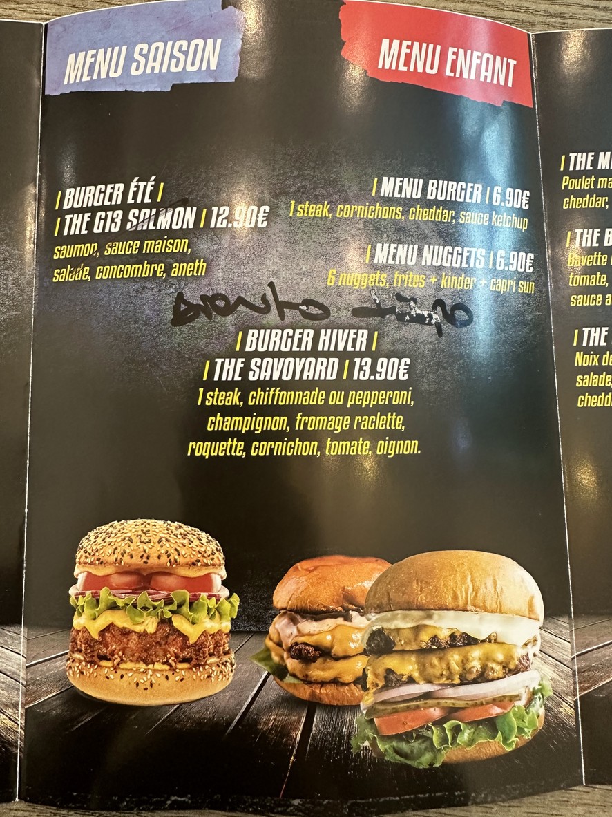 G13 Smash Burger menu 4