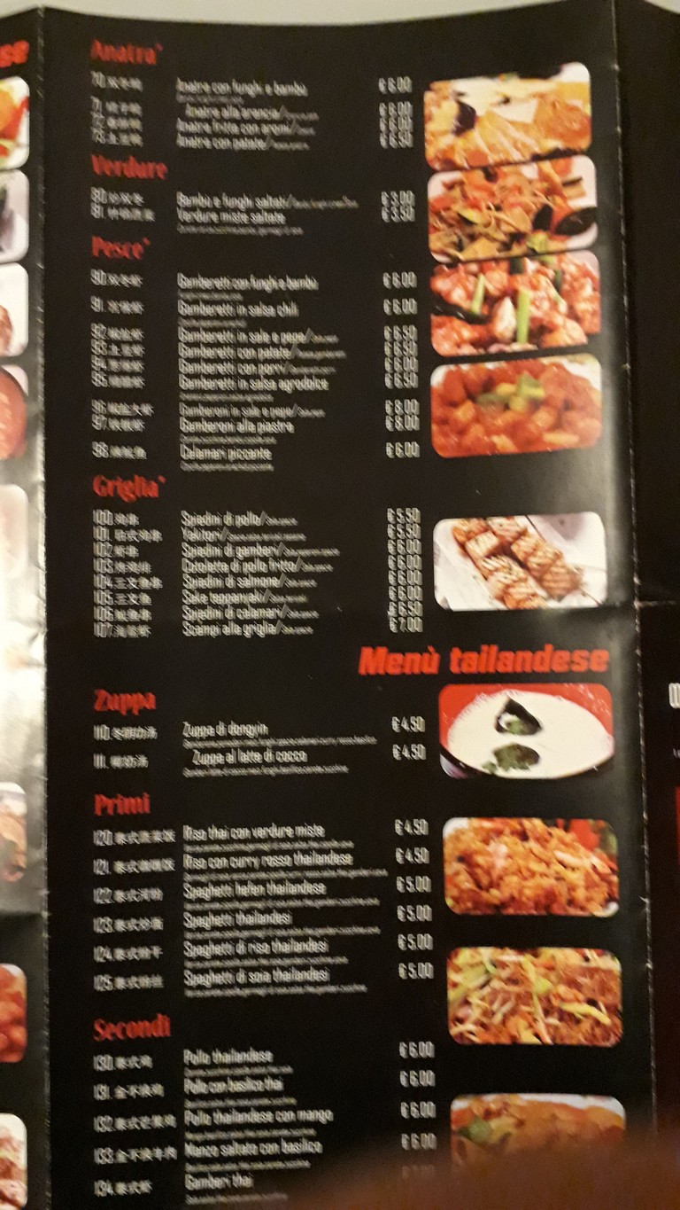 Ristorante Mediterraneo menu 2