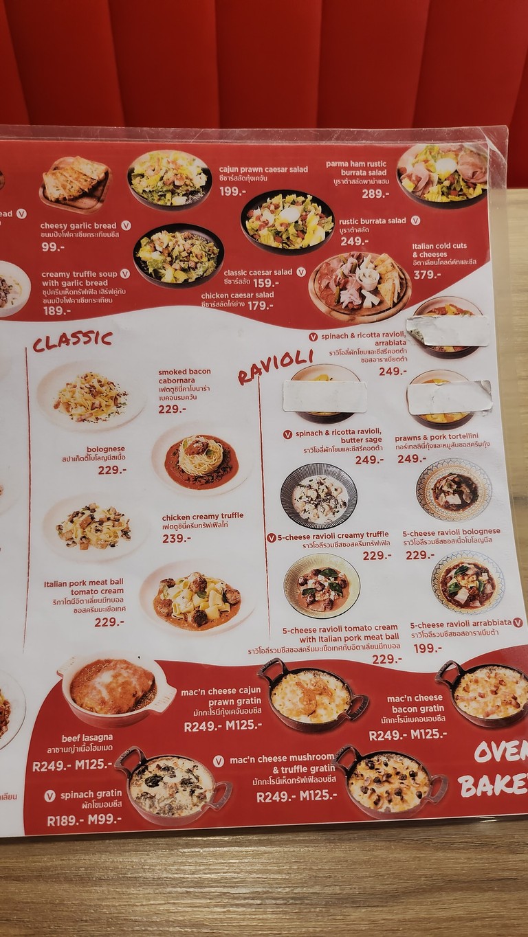 Mama Pasta @ Lumpini Ville Cultural Center menu 2