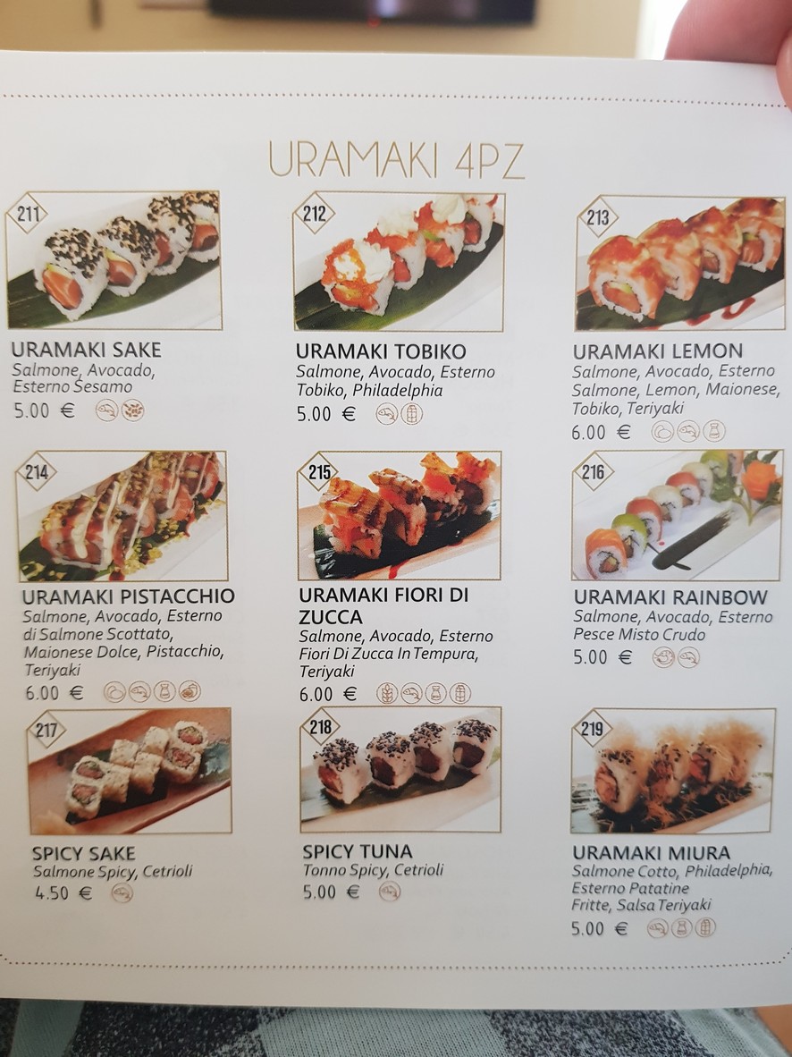 Moè Sushi - Monte Sacro menu 5