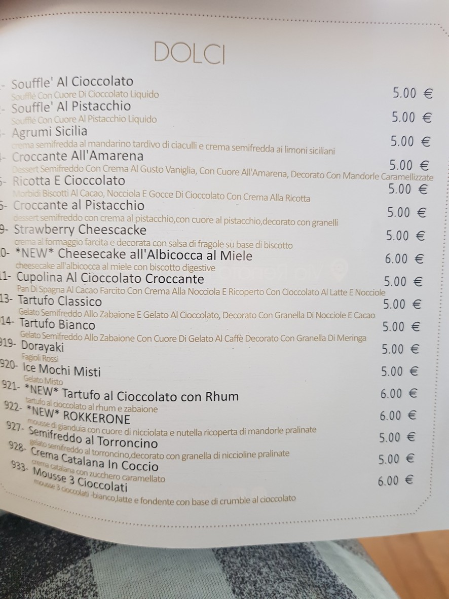 Moè Sushi - Monte Sacro menu 9