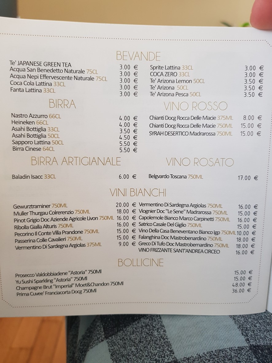 Moè Sushi - Monte Sacro menu 10