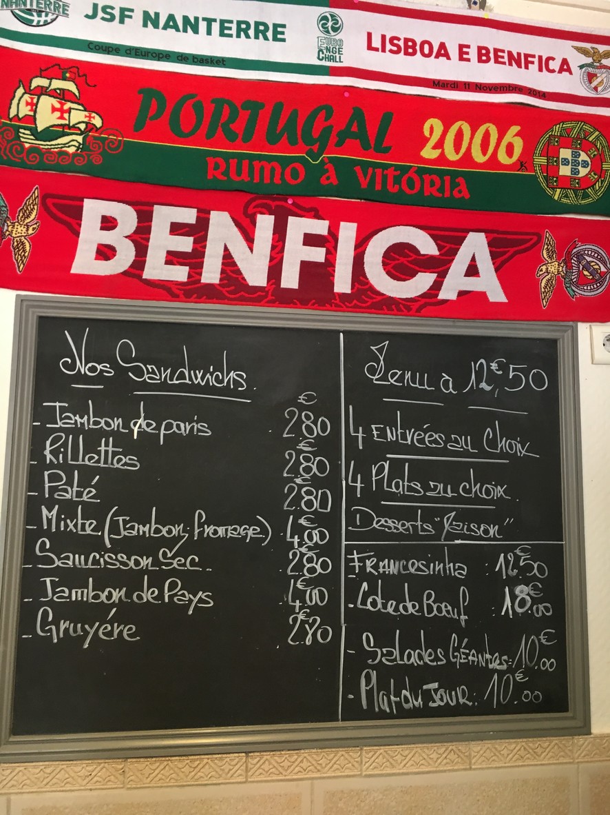 Le Cadre menu 1