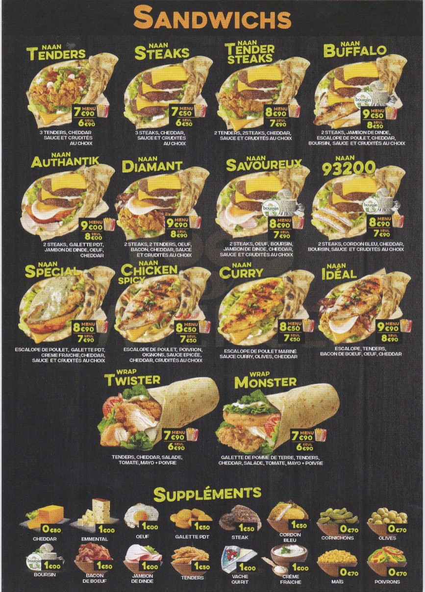 Restaurant Food Avenue menu 4
