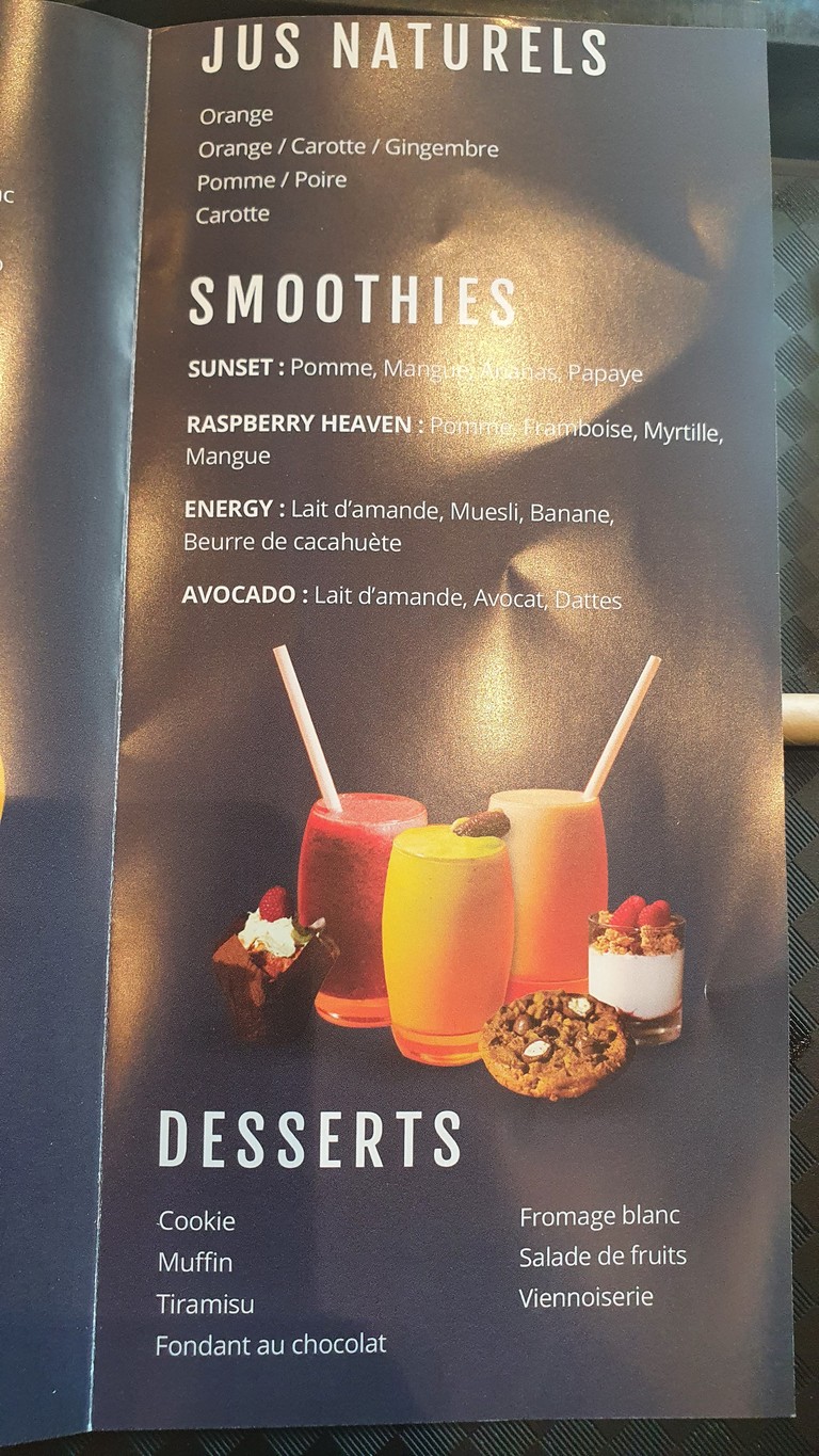 Le Chill'- Bezons menu 3