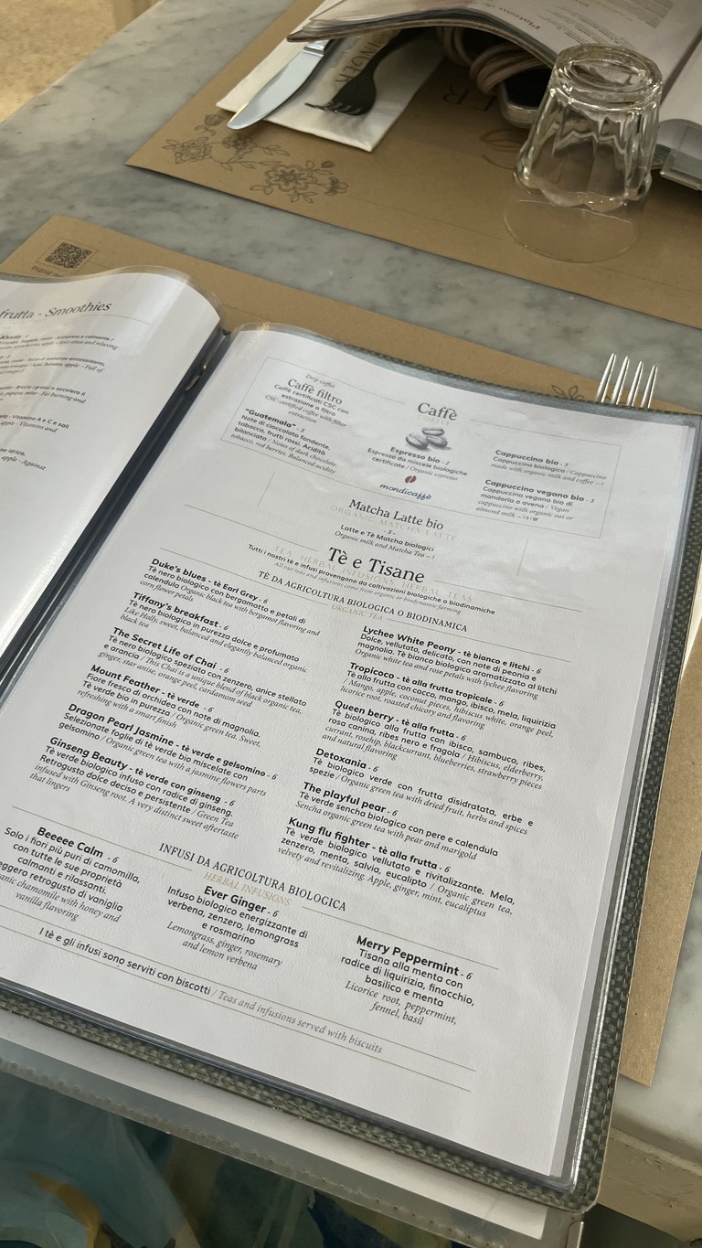 Ginger - Spagna menu 5