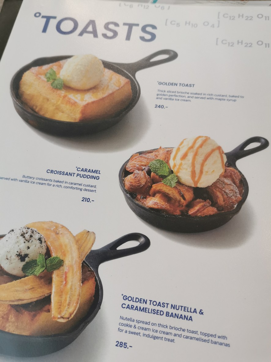 BRIX 甜品吧 位于 Salil Journey Riverside menu 6
