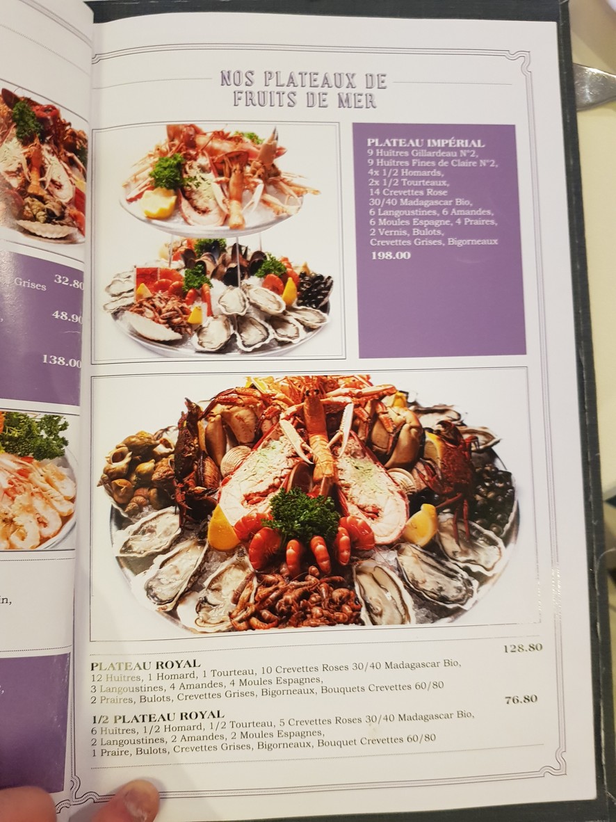 Homarus menu 4