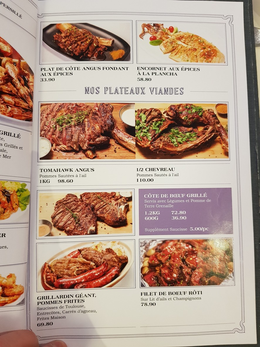 Homarus menu 6