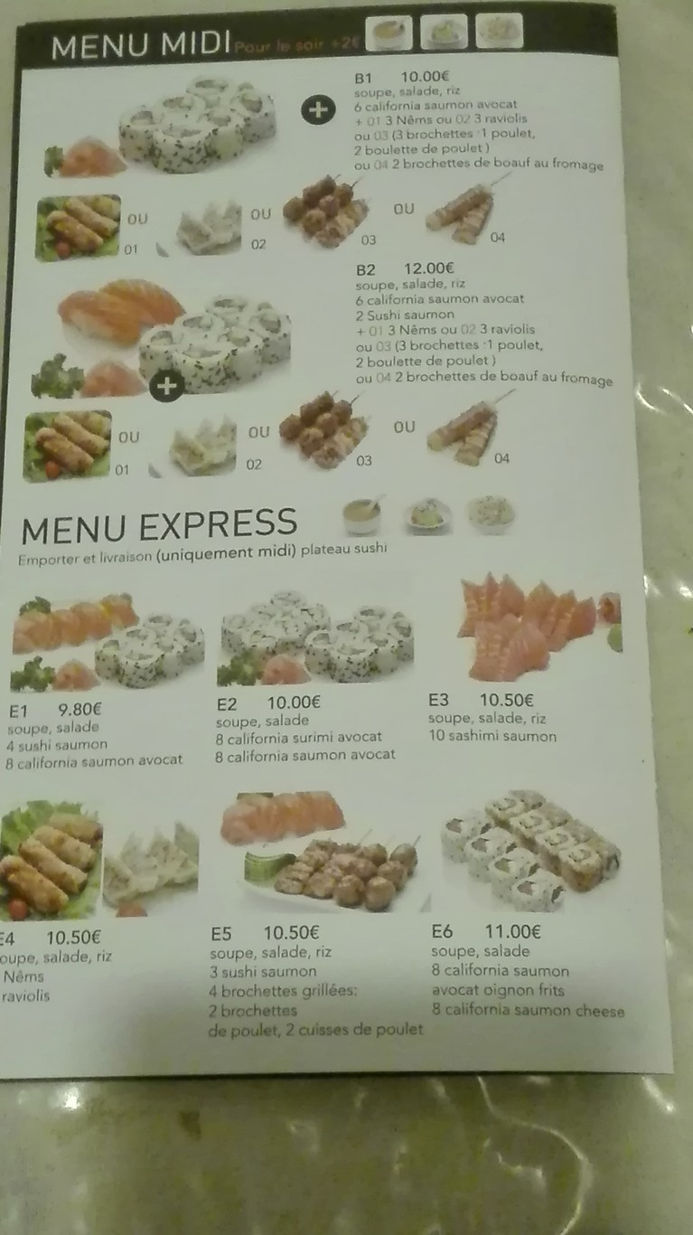 Horatu menu 1