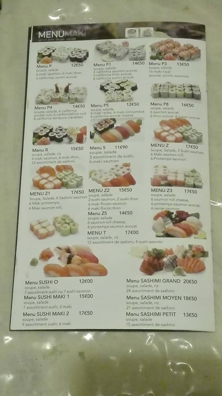 Horatu menu 2