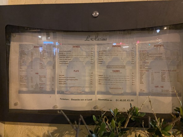 L'Harissa.