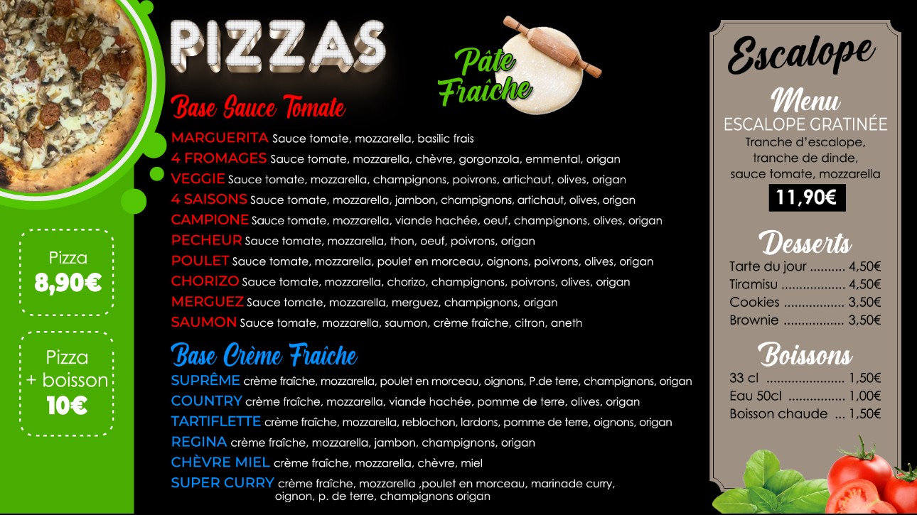 Plaine eats menu 3