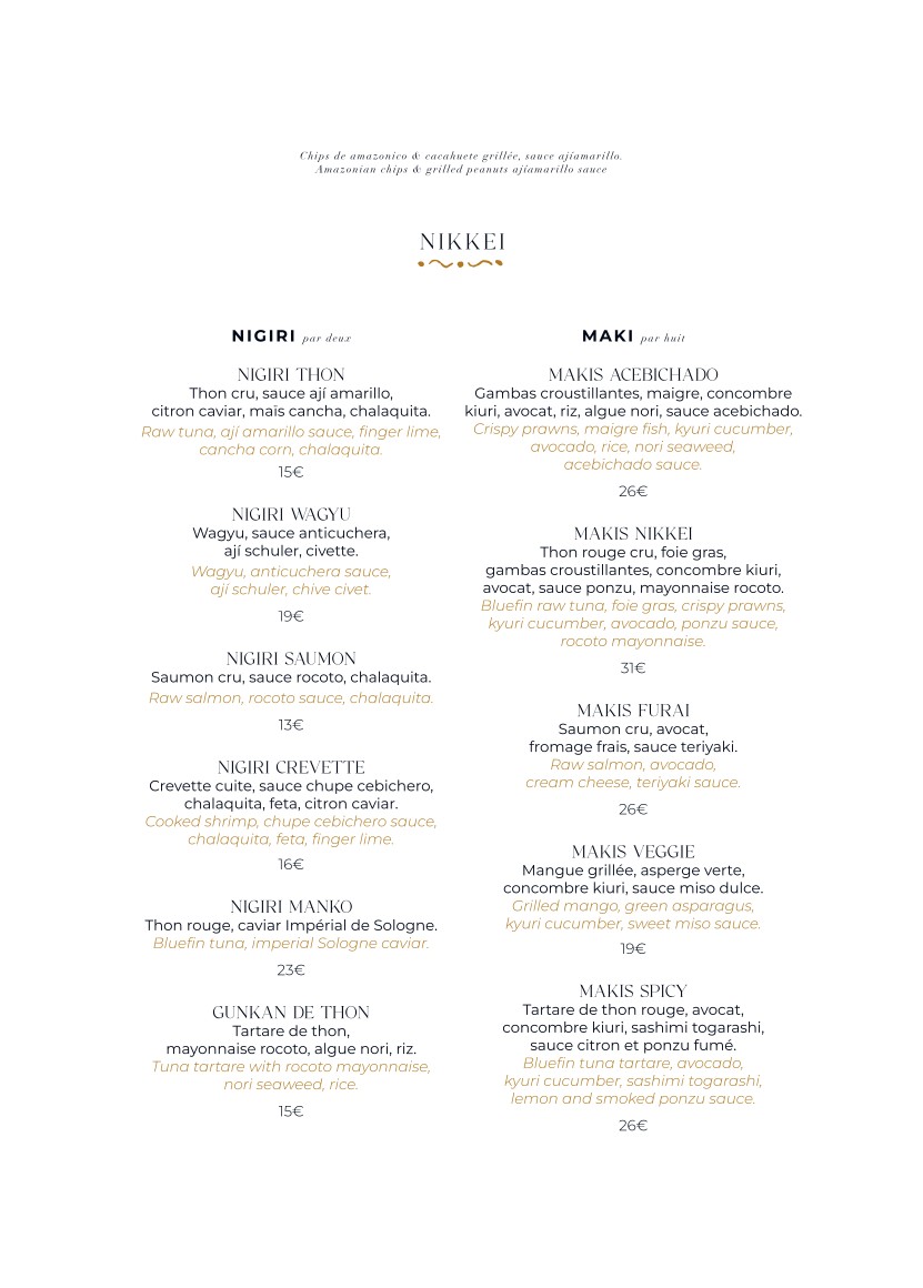 Manko menu 1