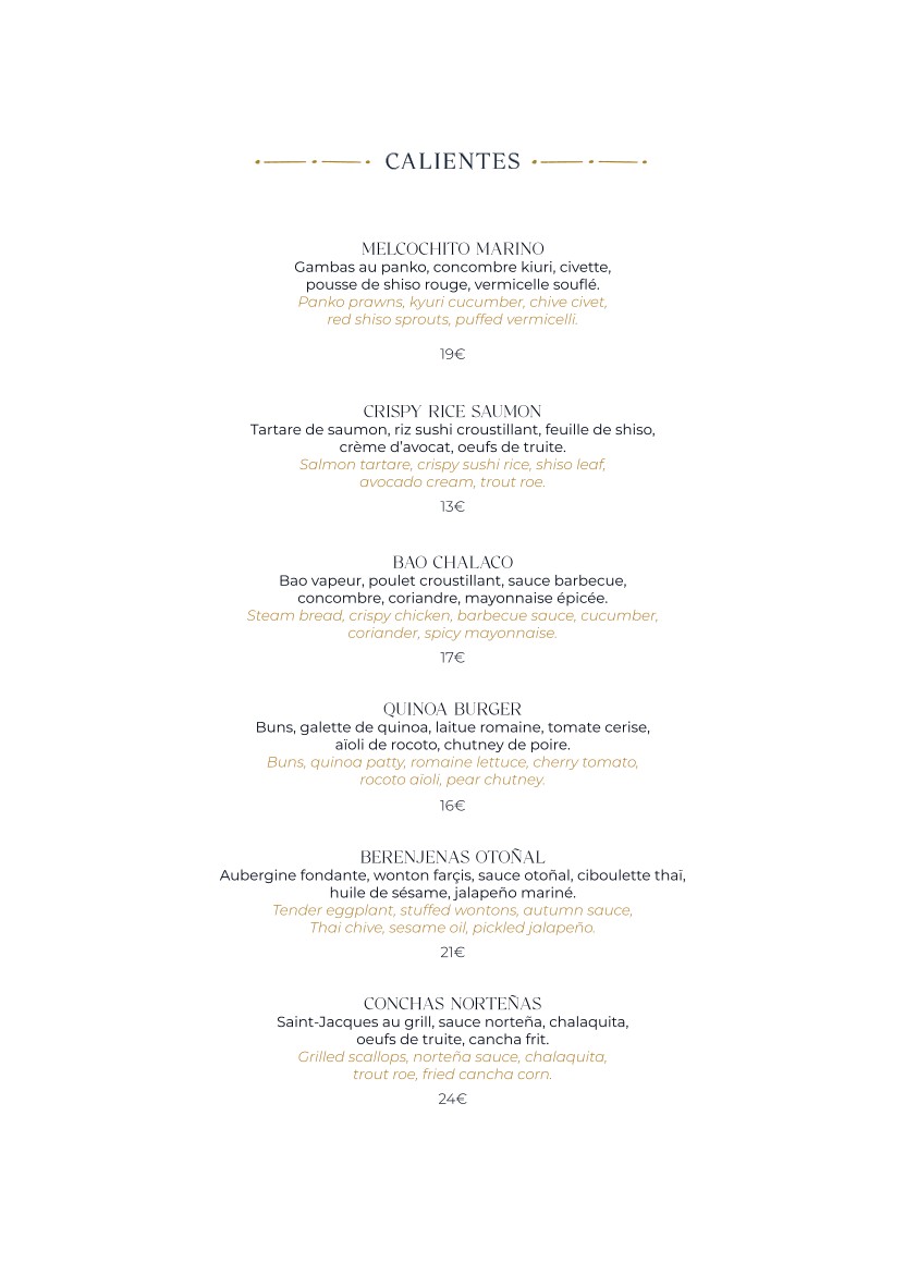Manko menu 2