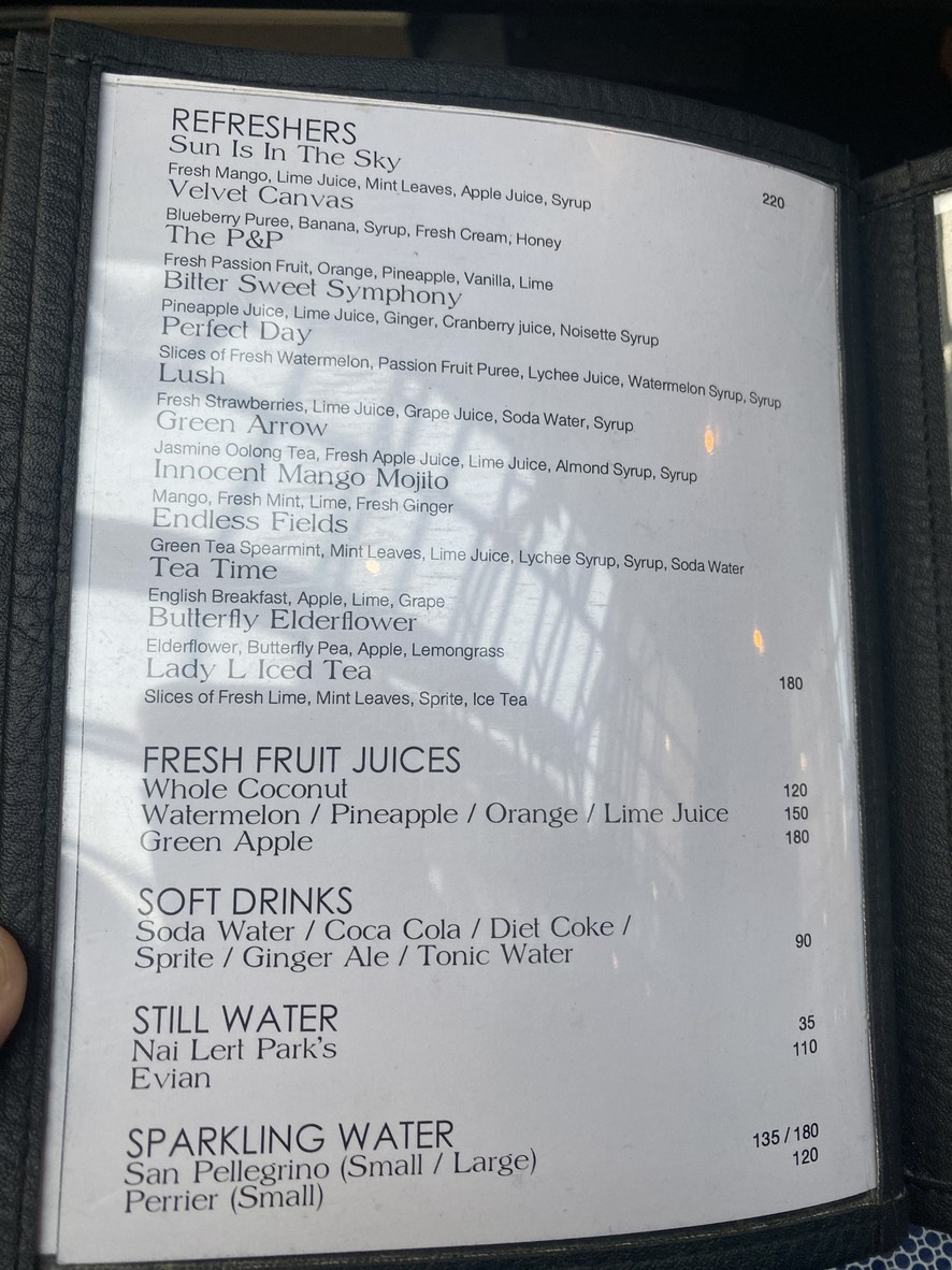 Lady L Garden Bistro menu 2