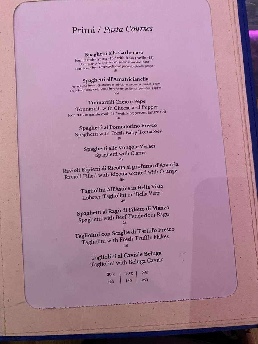 Angie’s Restaurant menu 3