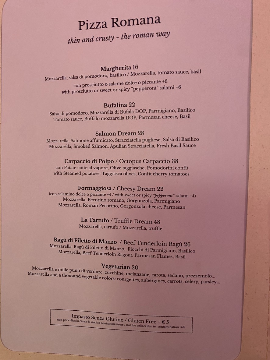 Angie’s Restaurant menu 5