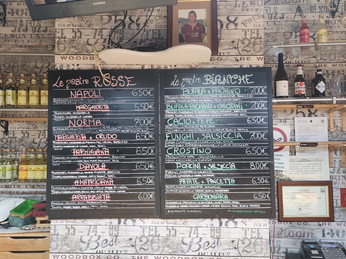 Pinsa 'mpò - pinseria romana a roma prati vaticano menu 1